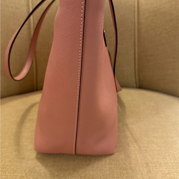 Coach Tote — Beautiful Peachish-Tan Color - Picture 4 of 12